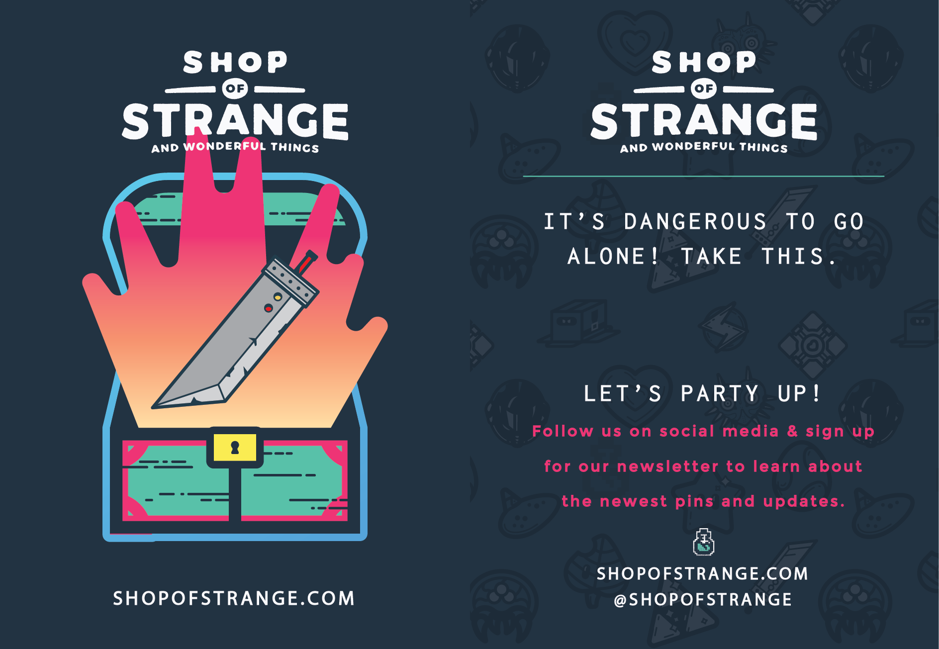 shop of strange backers